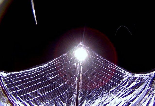 Scifiből valóság: működik a napvitorla