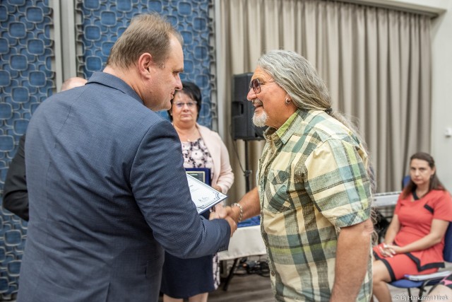 Kultúráért Emlékérmet vesz át Rudán Joe Harkányban