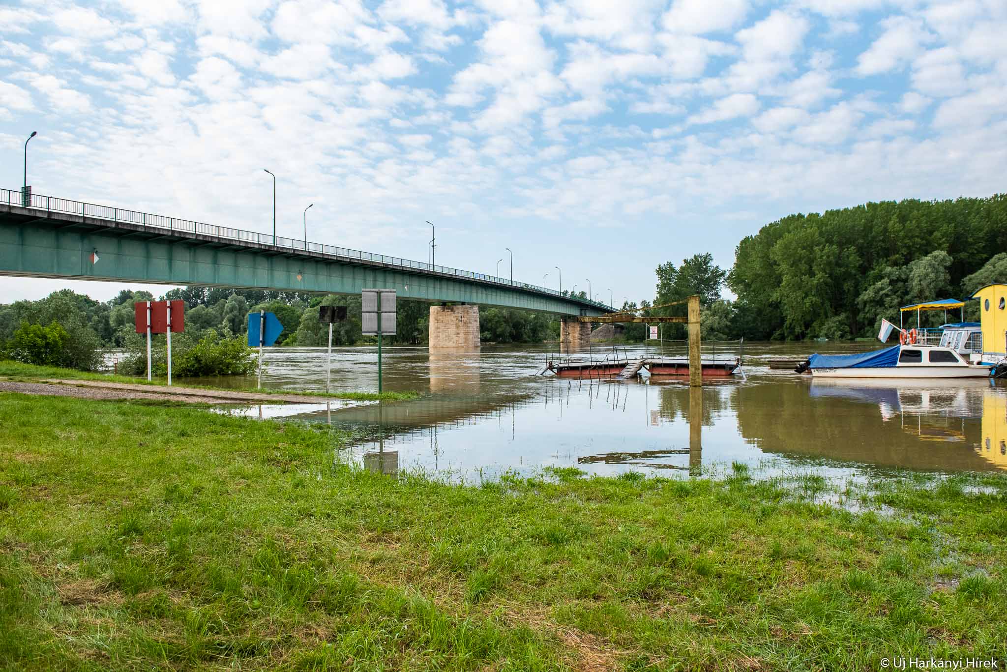 Zöldár a Dráván 2023. 05. 21-én délelőtt