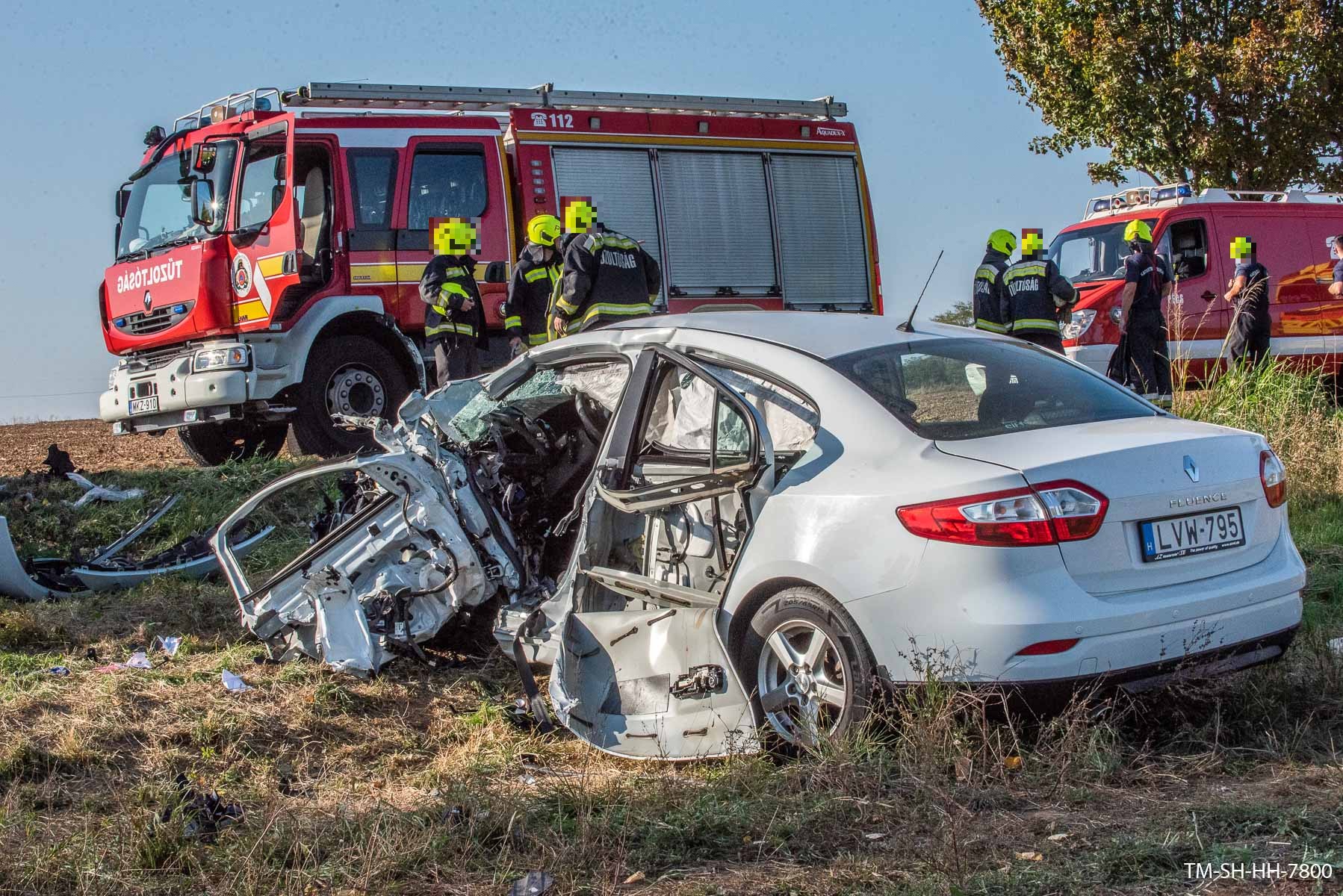 tömegbaleset történt Szalánta mellett