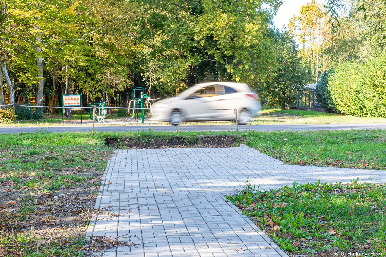 Gyalogátkelőhely épül Harkányban